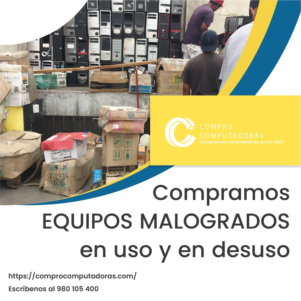 TIENES EQUIPOS MALOGRADOS LO COMPRAMOS 