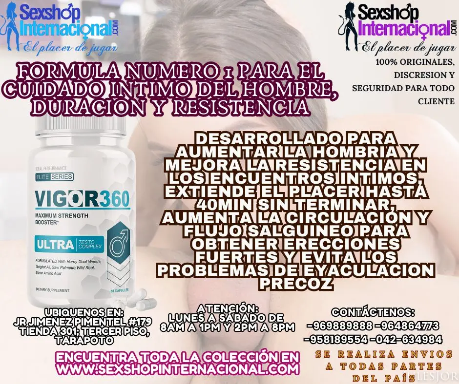 FORMULA NUMERO 1 PARA EL CUIDADO INTIMO DEL HOMBRE DURACION