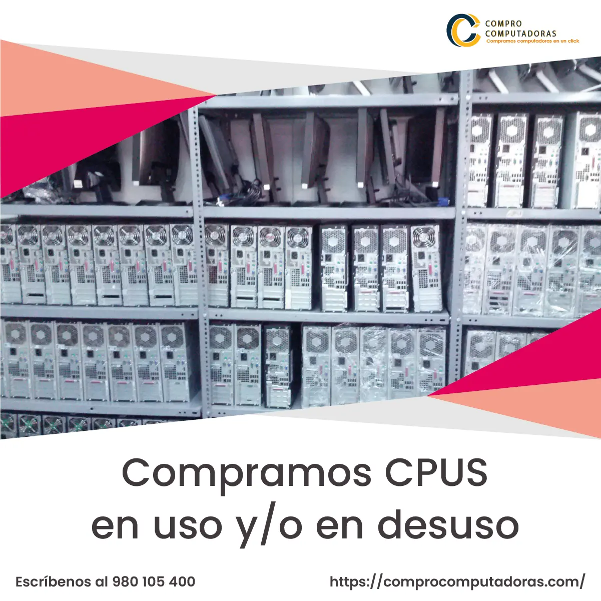  Compra de CPUs Usados y Obsoletos