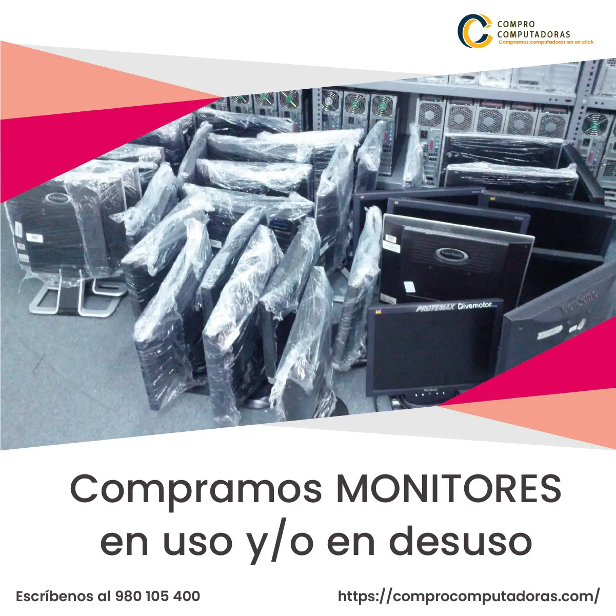 TIENES MONITORES ANTIGUOS LO COMPRAMOS 