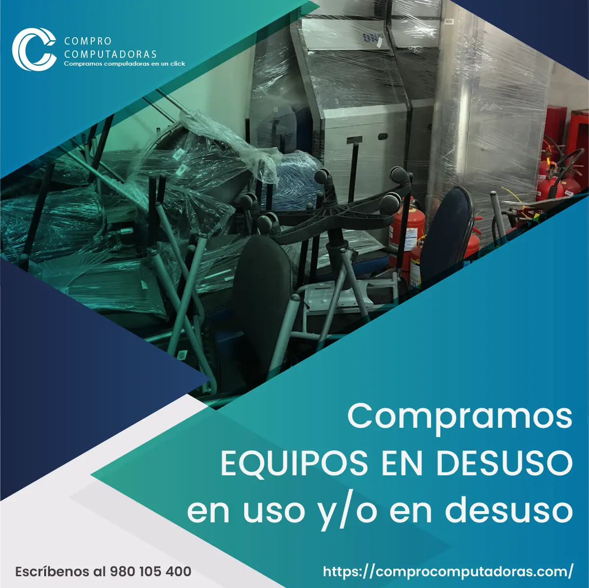  Baterías y cargadores usados nosotros los recogemos