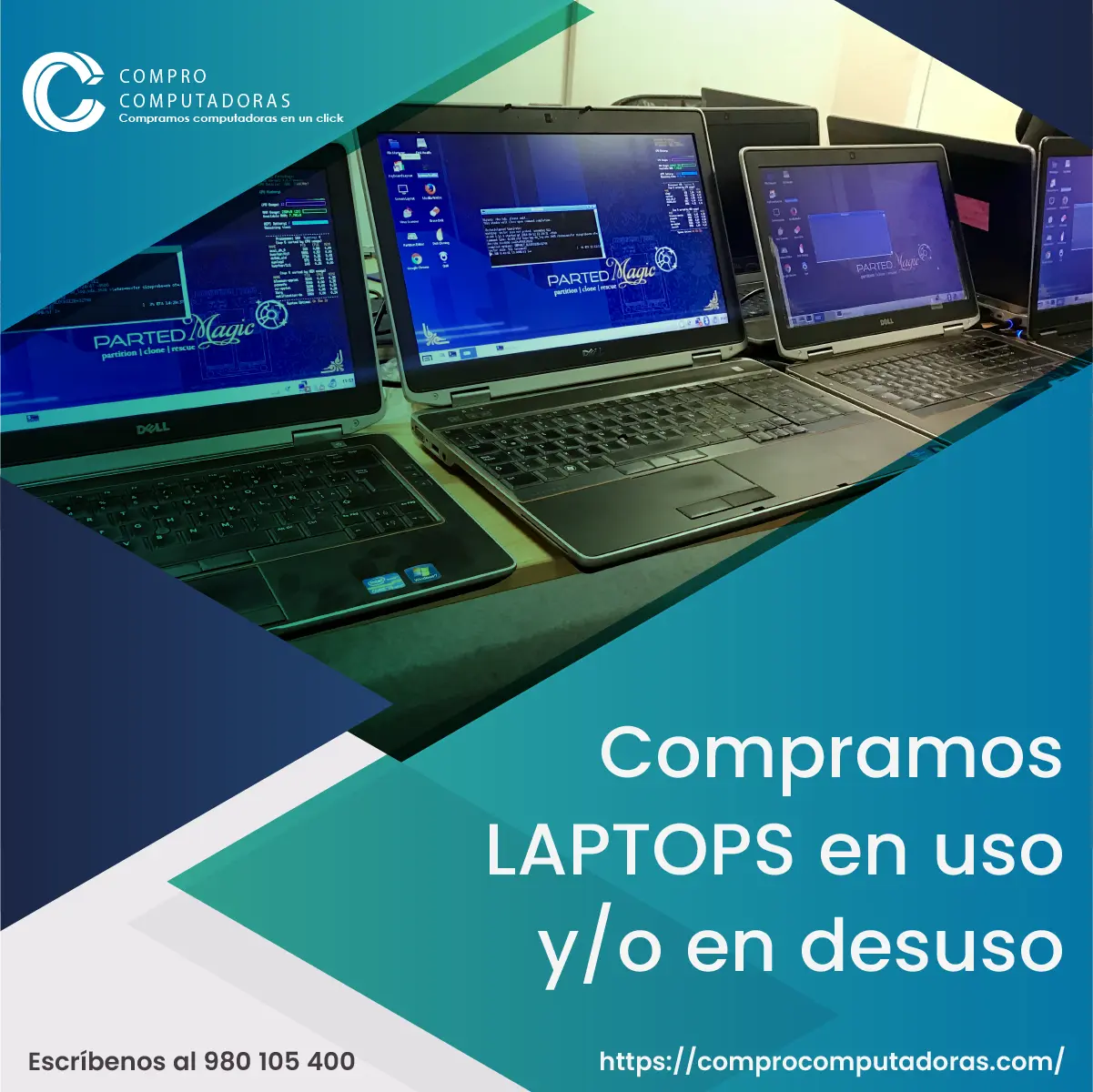  Recogemos tus equipos en casa Gratis y rápido 