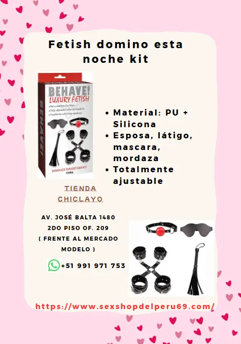 Fetish domino esta noche kit