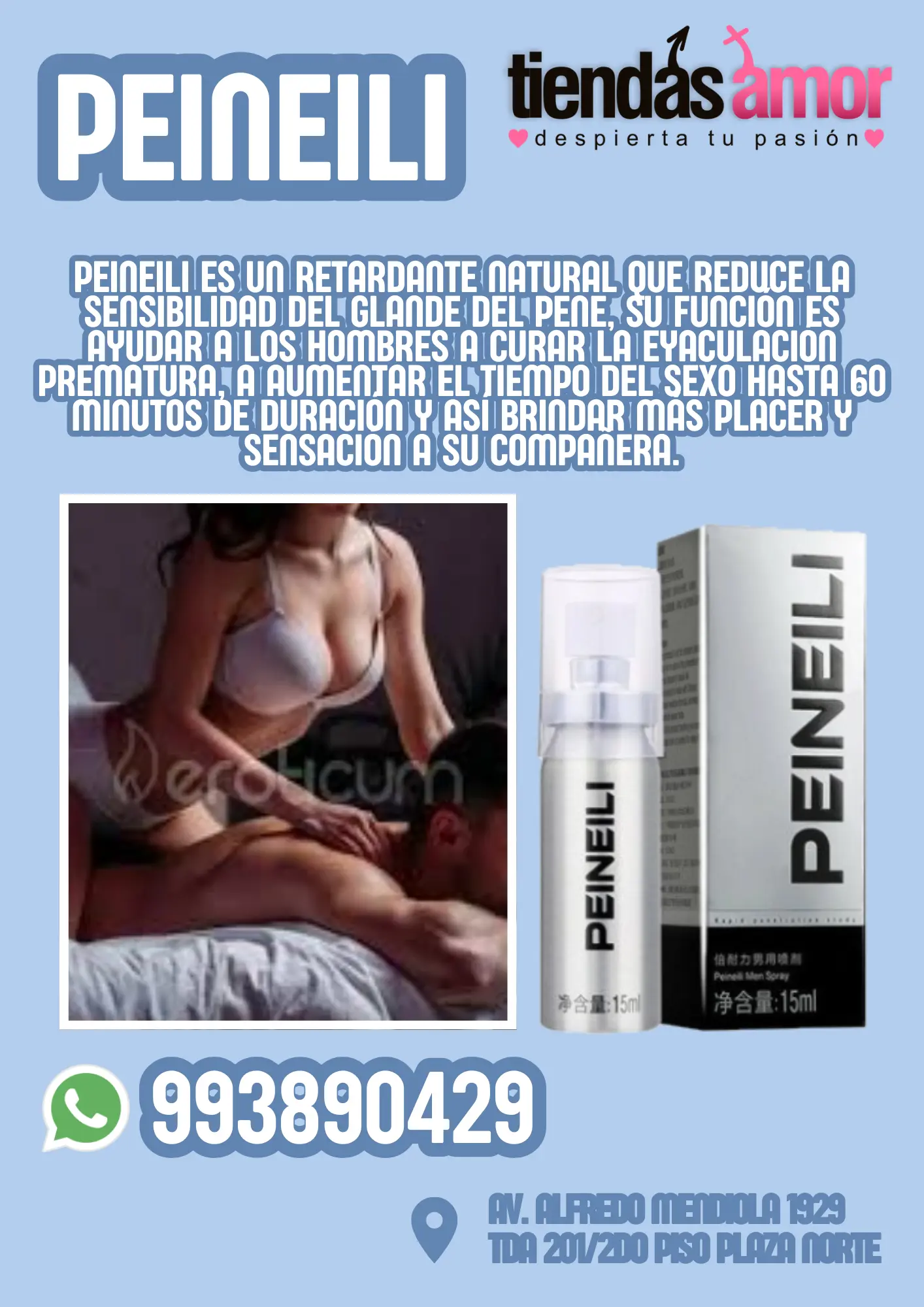 peineili retardante tiendas amor sexshop