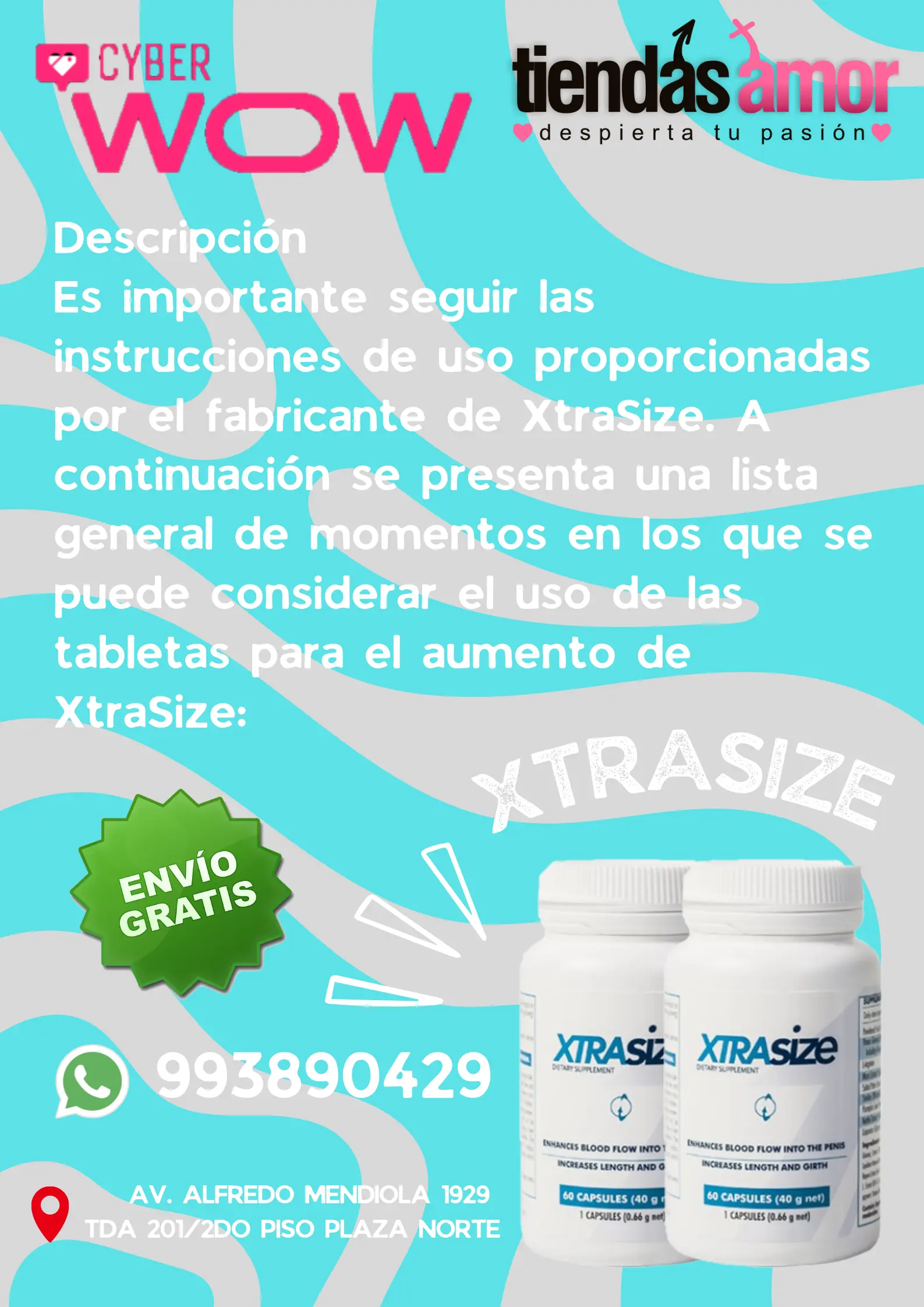 xtrasize tiendas amor sexshop
