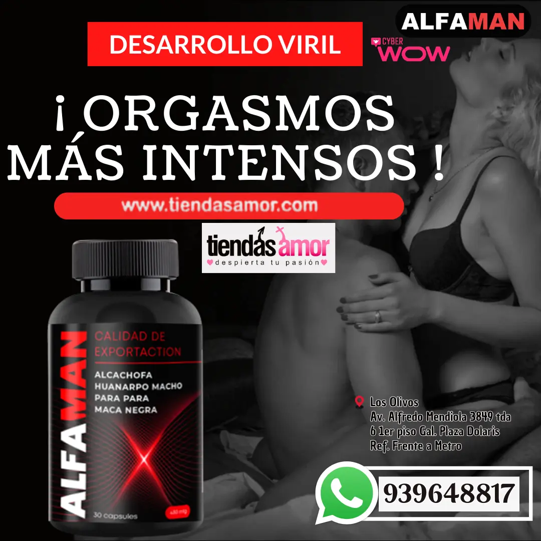 Alfaman desarrollado con fórmulas naturales