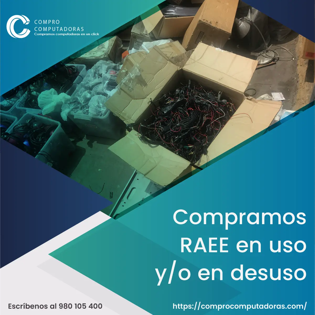 TIENES RAEE ACUMULADO LO COMPRAMOS 