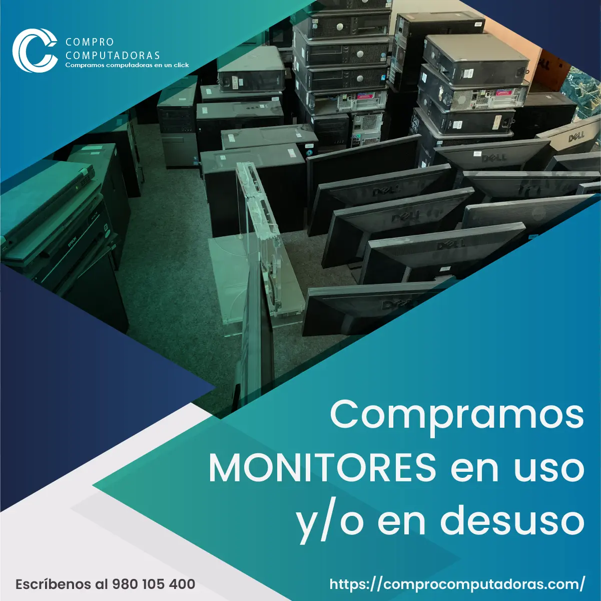 TIENES MONITORES EN DESUSO LO COMPRAMOS 