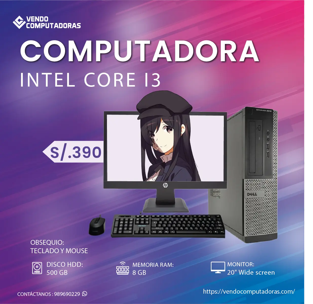 La PC que necesitas para trabajar estudiar o jugar