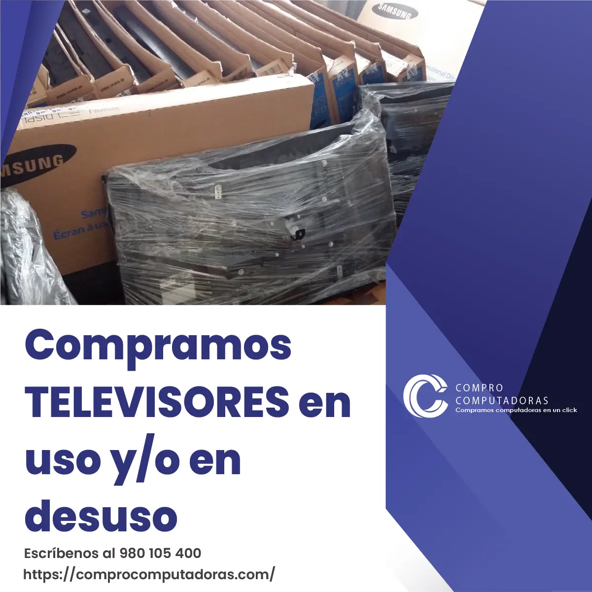 TIENES TELEVISORES LO COMPRAMOS 