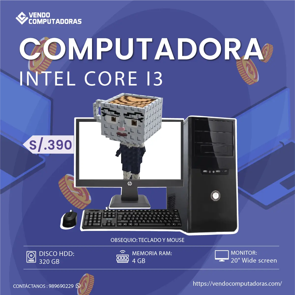 Llévate una computadora lista para usar hoy mismo