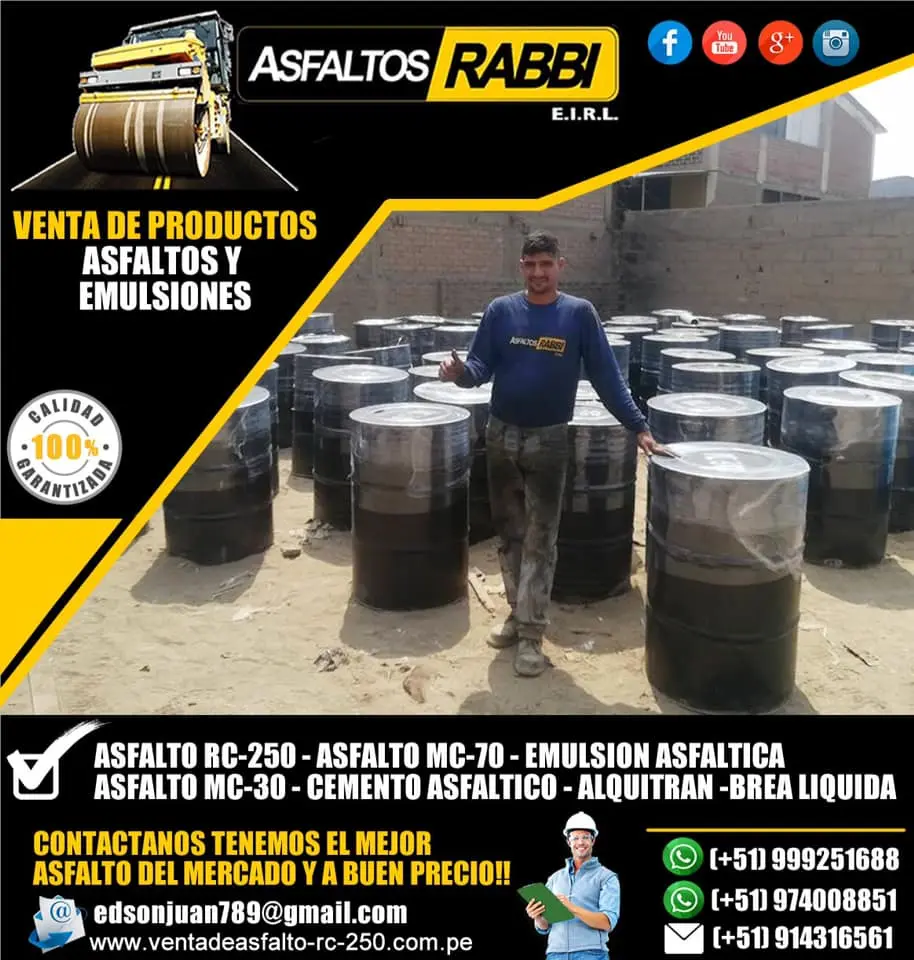 GRAN VENTA DE BREA DURA DE 13 Y 14 KILOS ASFALTO EN CALIENT