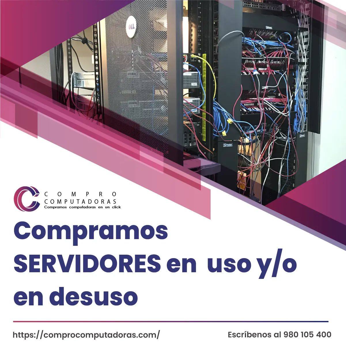 TIENES SERVIDORES ANTIGUOS LO COMPRAMOS 