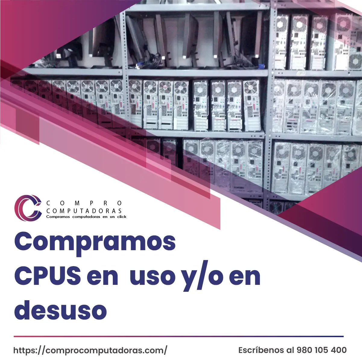 TIENES CPU LO COMPRAMOS 