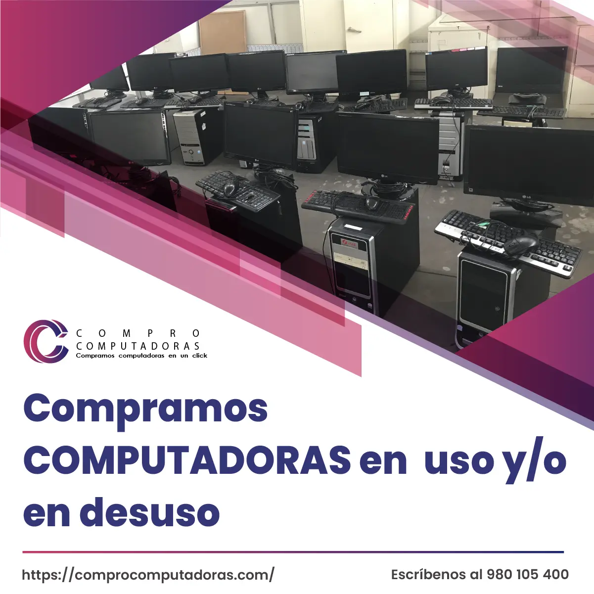TIENES COMPUTADORAS LO COMPRAMOS 