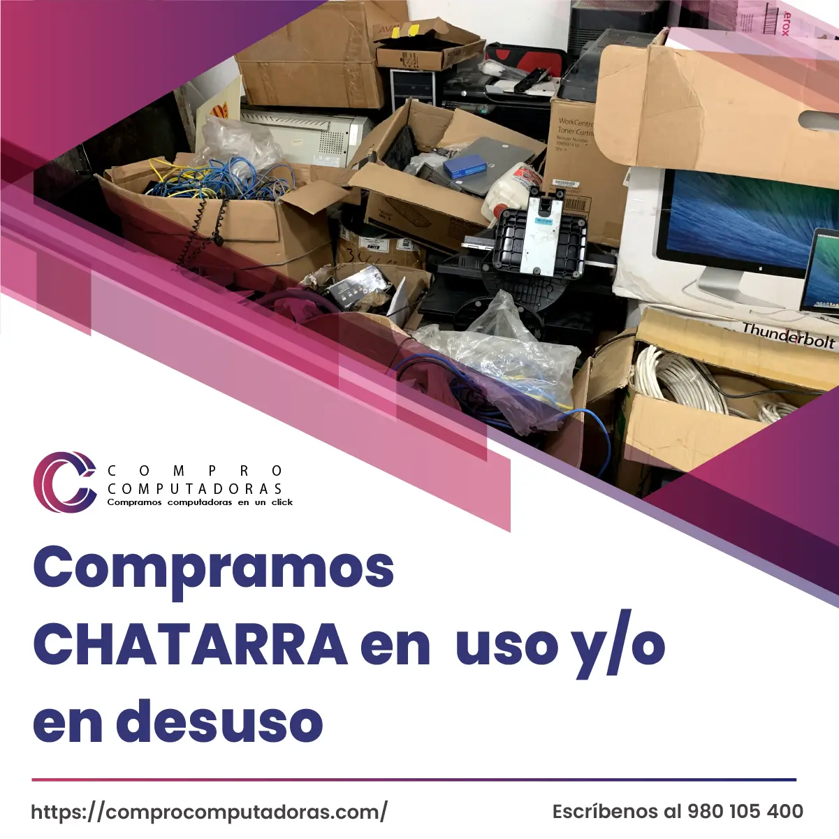 TIENES CHATARRA LO COMPRAMOS 
