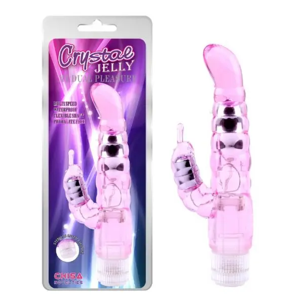 VIBRADOR RABBITS PUNTO G DOBLE PLACER
