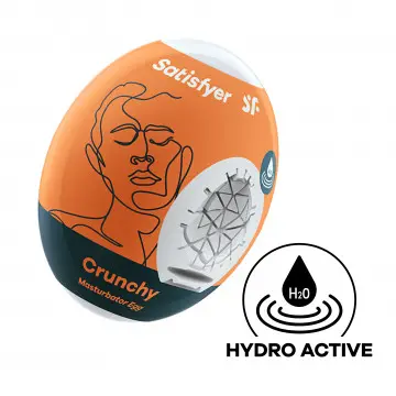 Huevo acariciador pack 3 naranja