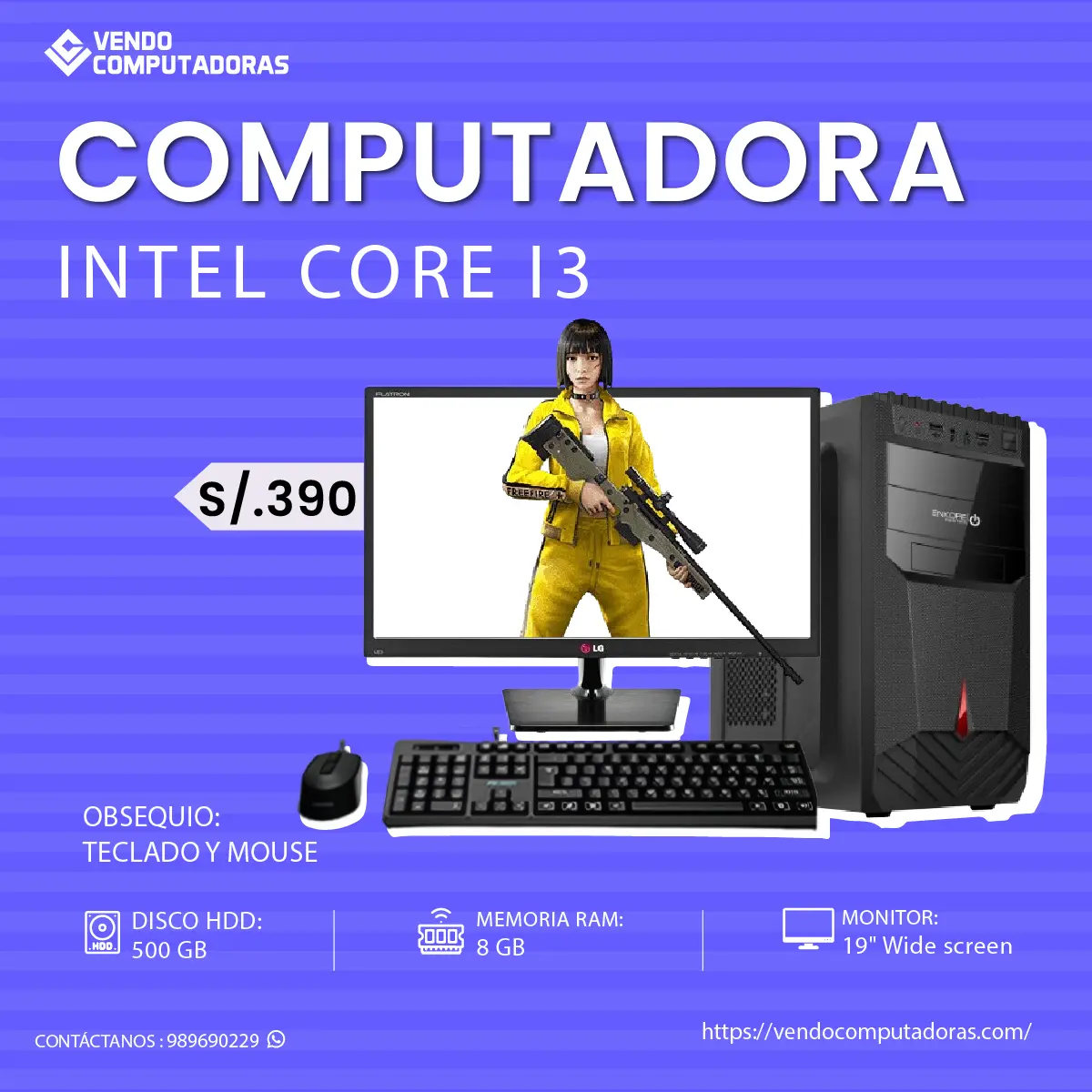 Computadoras rápidas y listas para ti