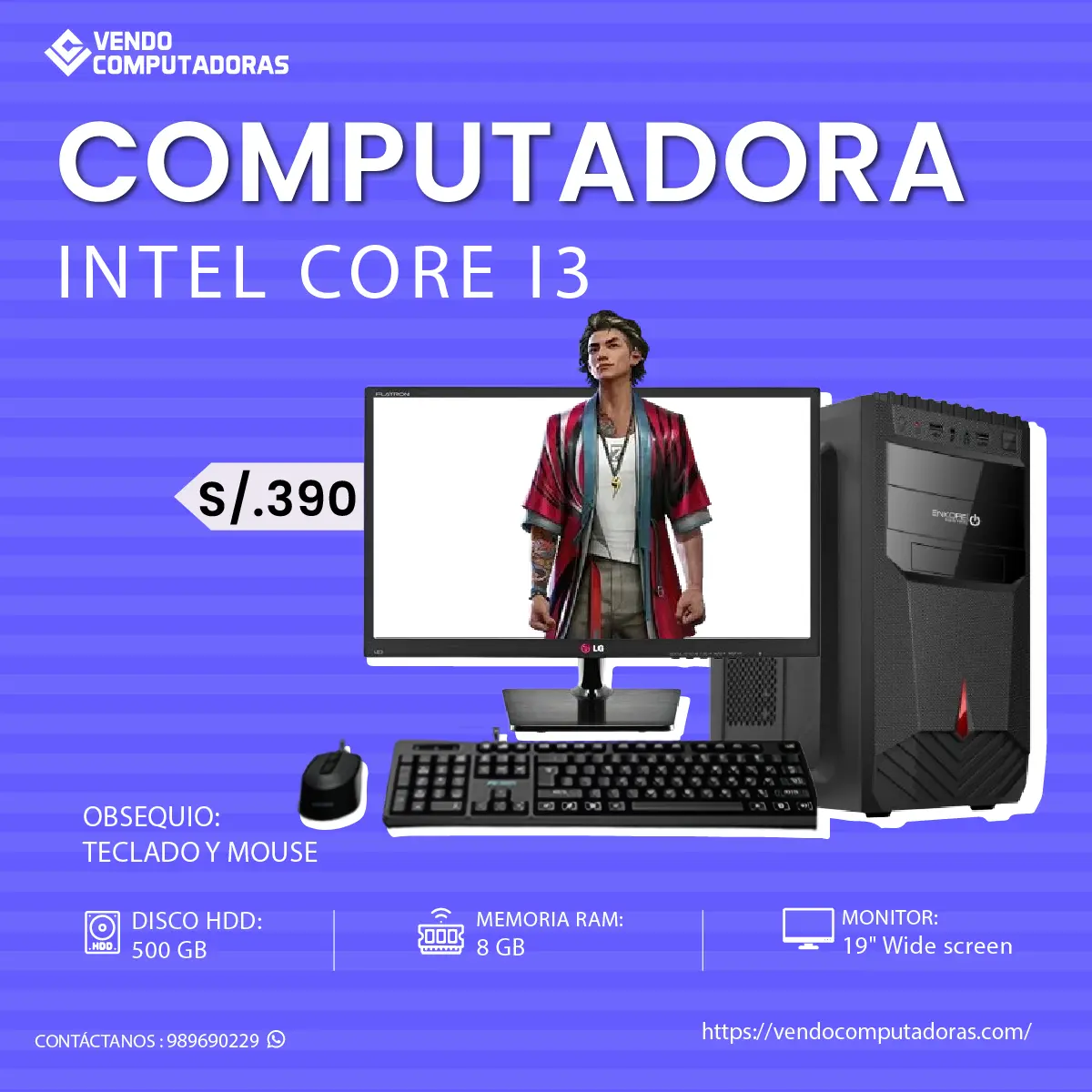 Computadoras rápidas y listas para ti