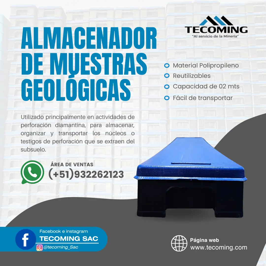 ALMACENADOR DE MUESTRAS GOELÓGICAS - PQ 