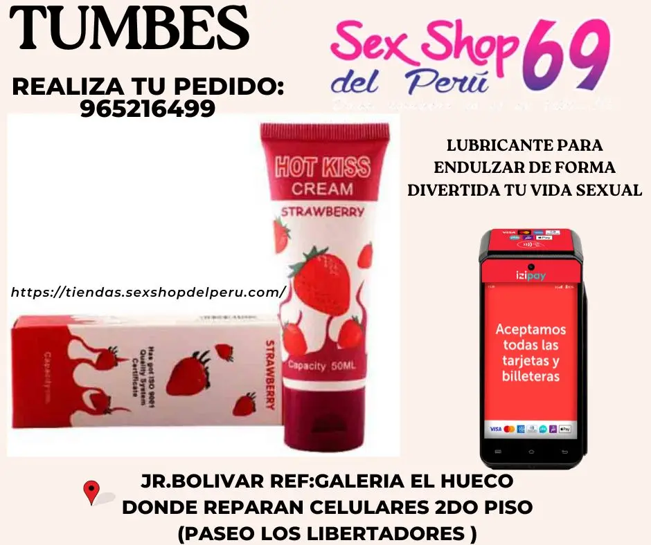 Lubricante hot kiss fresa ENVIOS NACIONAL Lima y Provincia