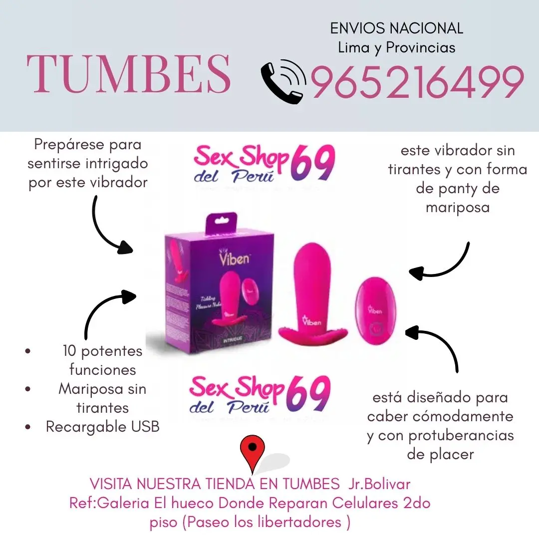 Vibrador panty fucsia 10 funciones Sex Shop Tumbes