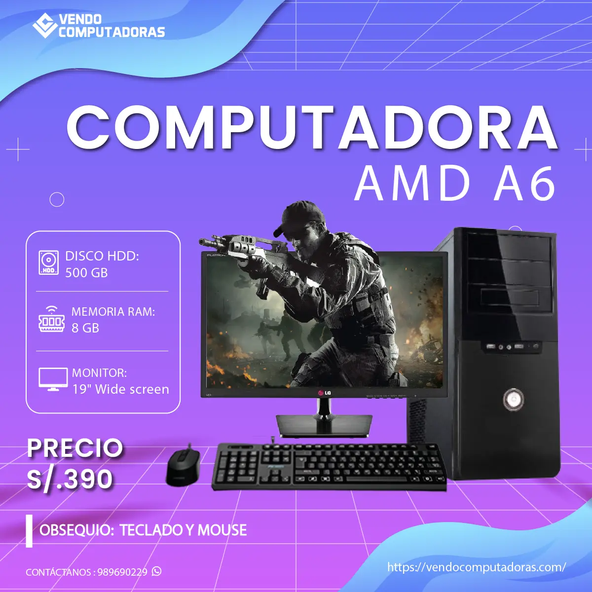 La PC ideal para trabajo estudio y más