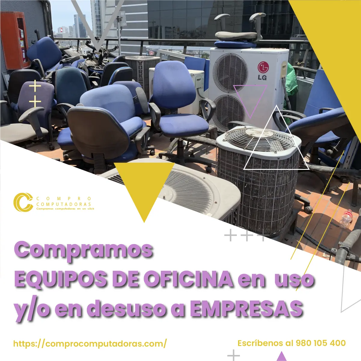  COMPRA DE COMPUTADORAS Y LAPTOPS EN DESUSO