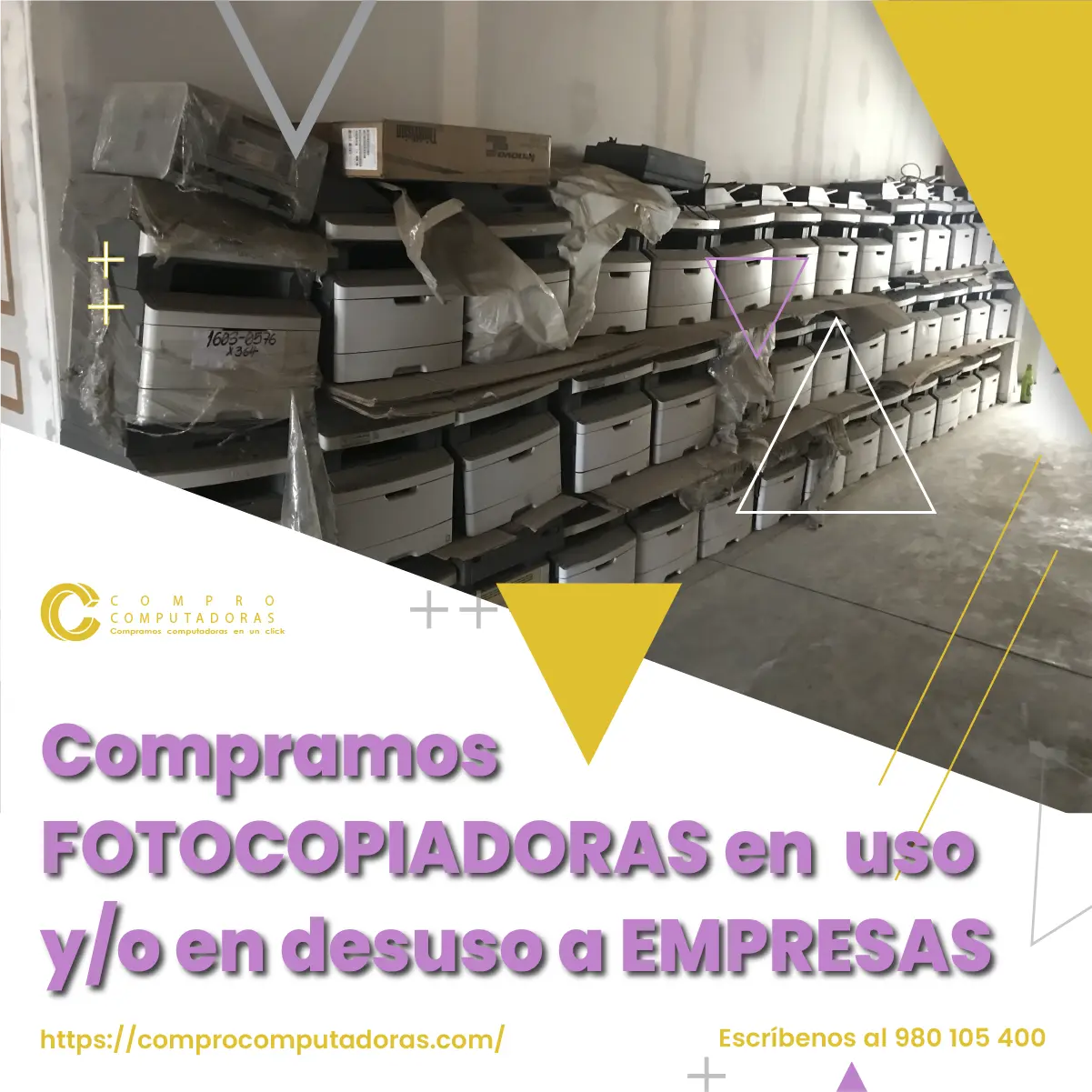  DESHAZTE DE TUS EQUIPOS VIEJOS EN CASA