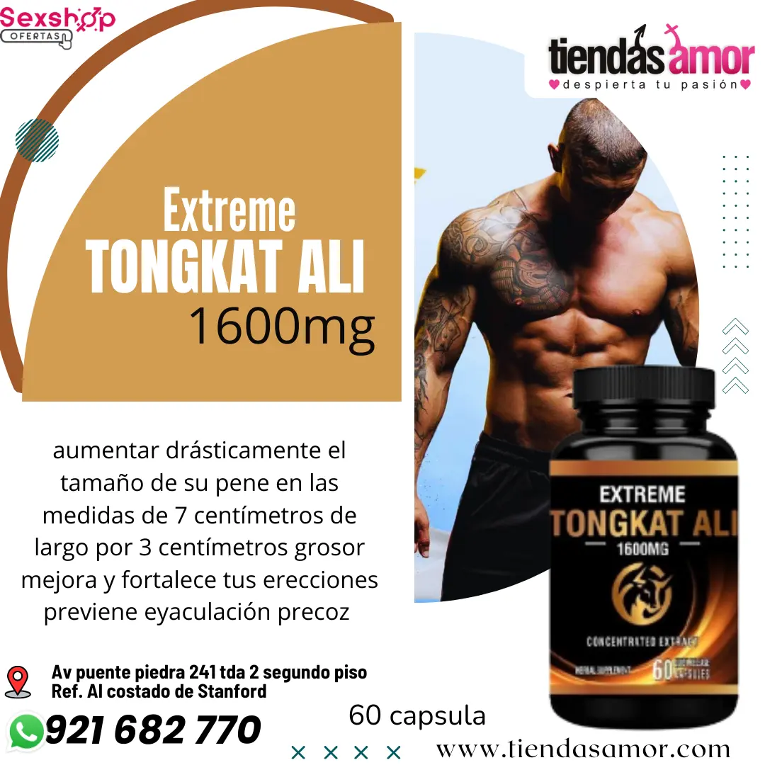  Tongkat Ali Extreme potenciador de testosterona aumentar 