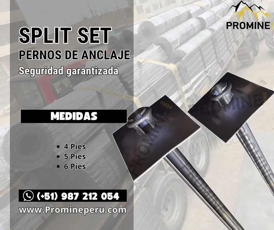 Split Set - Soluciones de Anclaje Minero