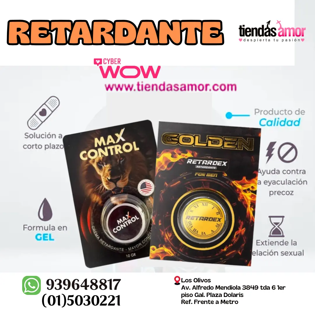 Retardante Prolongador disfrutar del placer durante más tiem