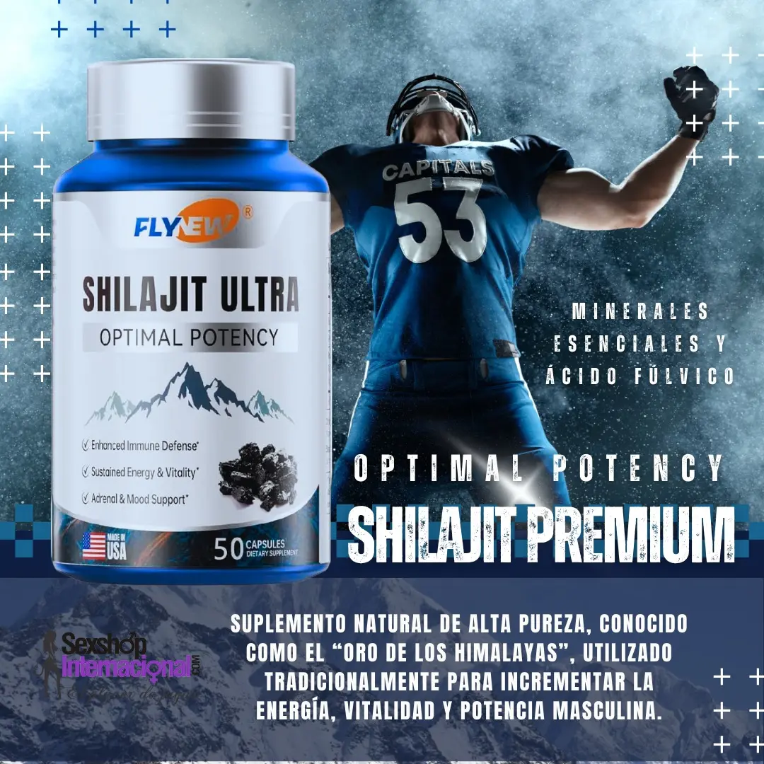  Energía natural y potencia masculina con Shilajit Premium 