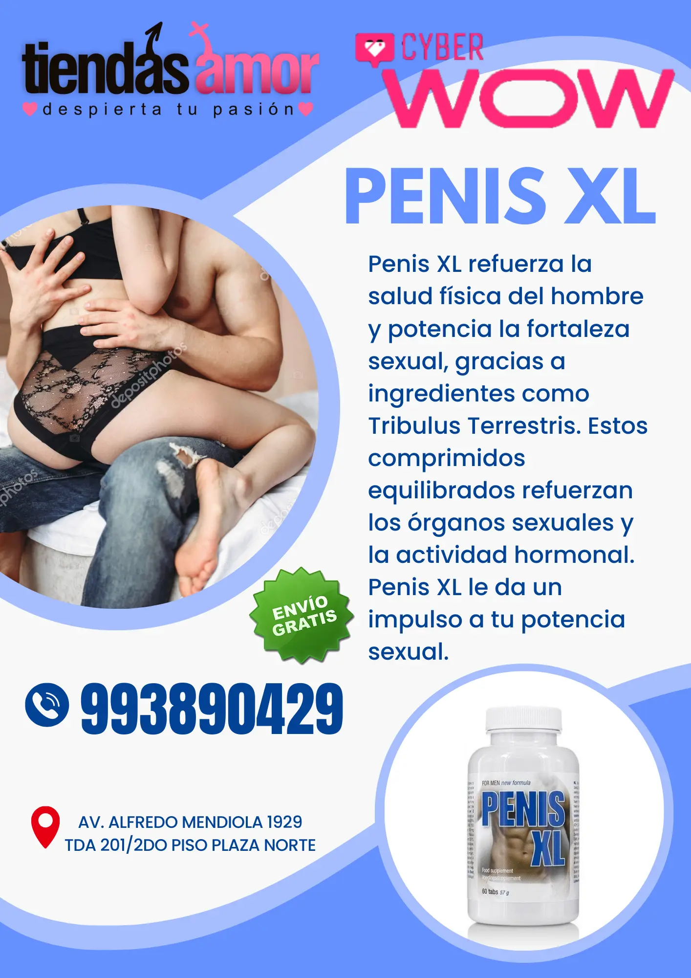 Penis XL AUMENTA EL TAMAÑO DEL P3NE EN POCO TIEMPO SEXSHOP