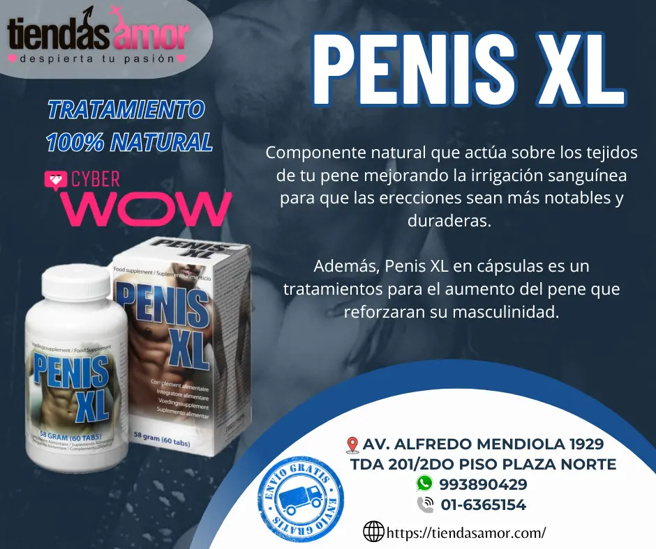 Penis XL AUMENTA EL TAMAÑO DEL P3NE EN POCO TIEMPO SEXSHOP