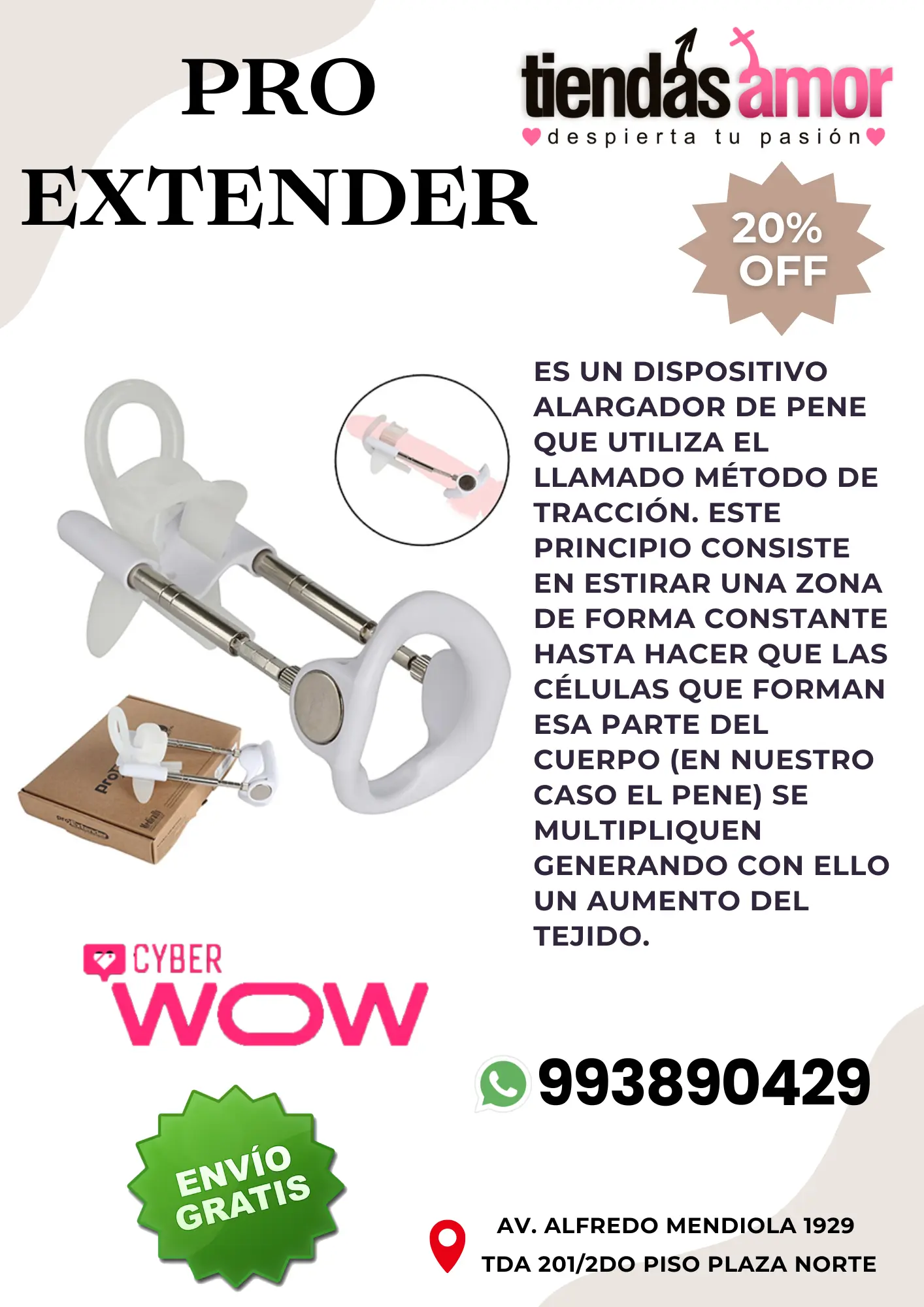 MAQUINA EXTENSORA DEL PENE TIENDAS AMOR