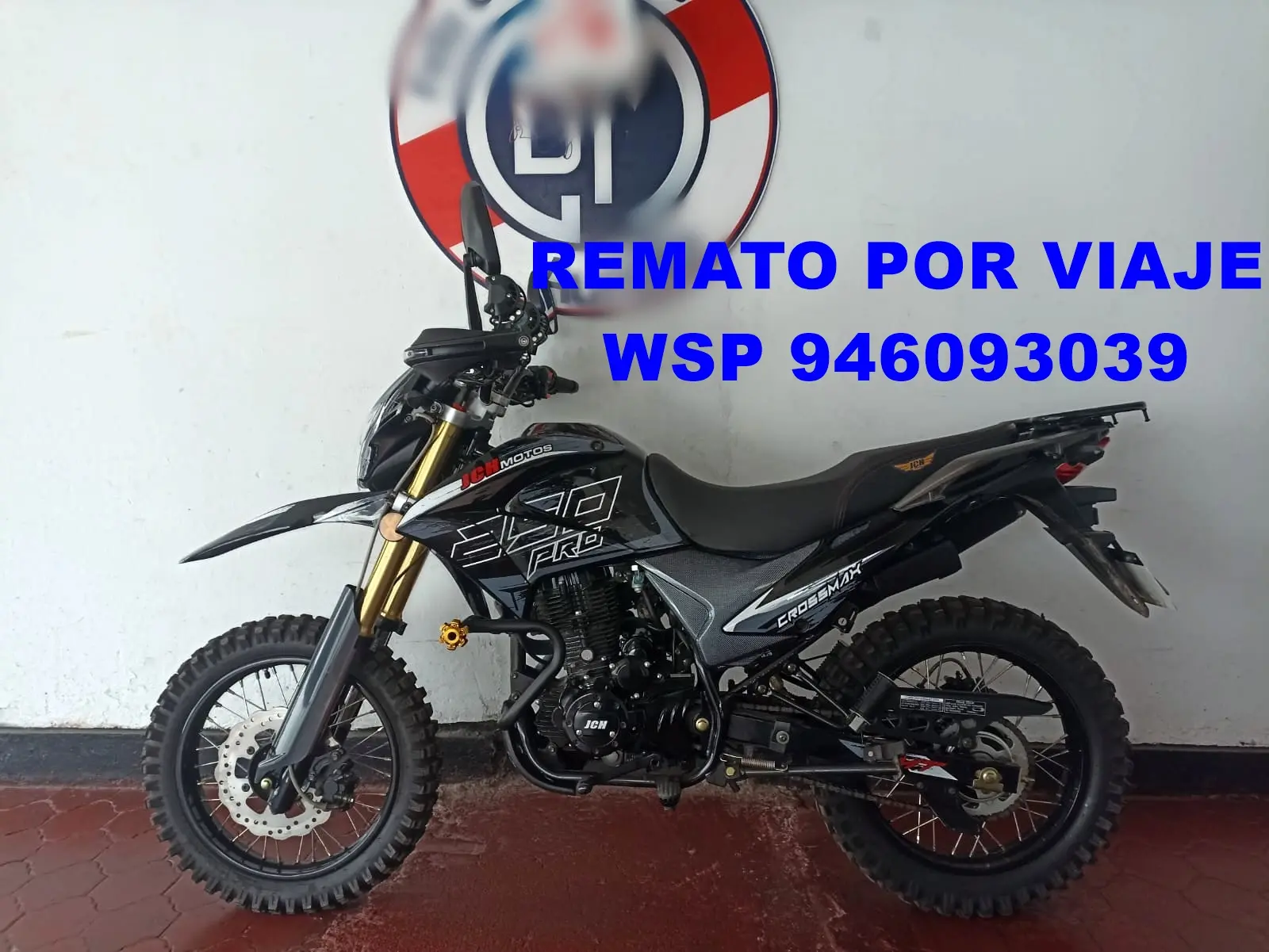 REMATO POR VIAJE MOTO JCH cross max 250 pro PRECIO DE REMATE
