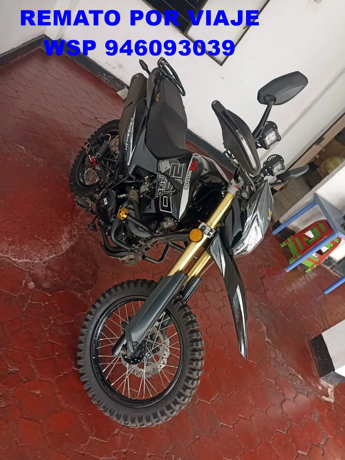 REMATO POR VIAJE MOTO JCH cross max 250 pro PRECIO DE REMATE