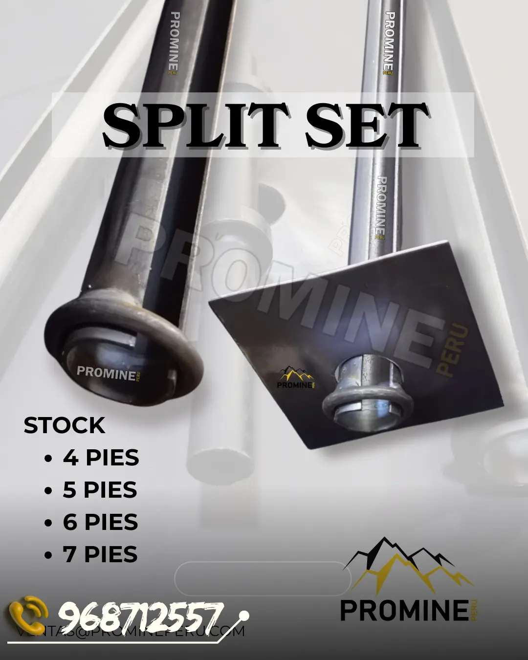 SPLIT SET SOSTENIMIENTO MINERO