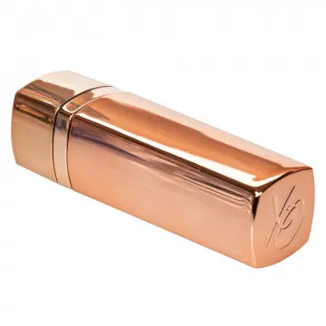 Vibrador mini lápiz dorado coral