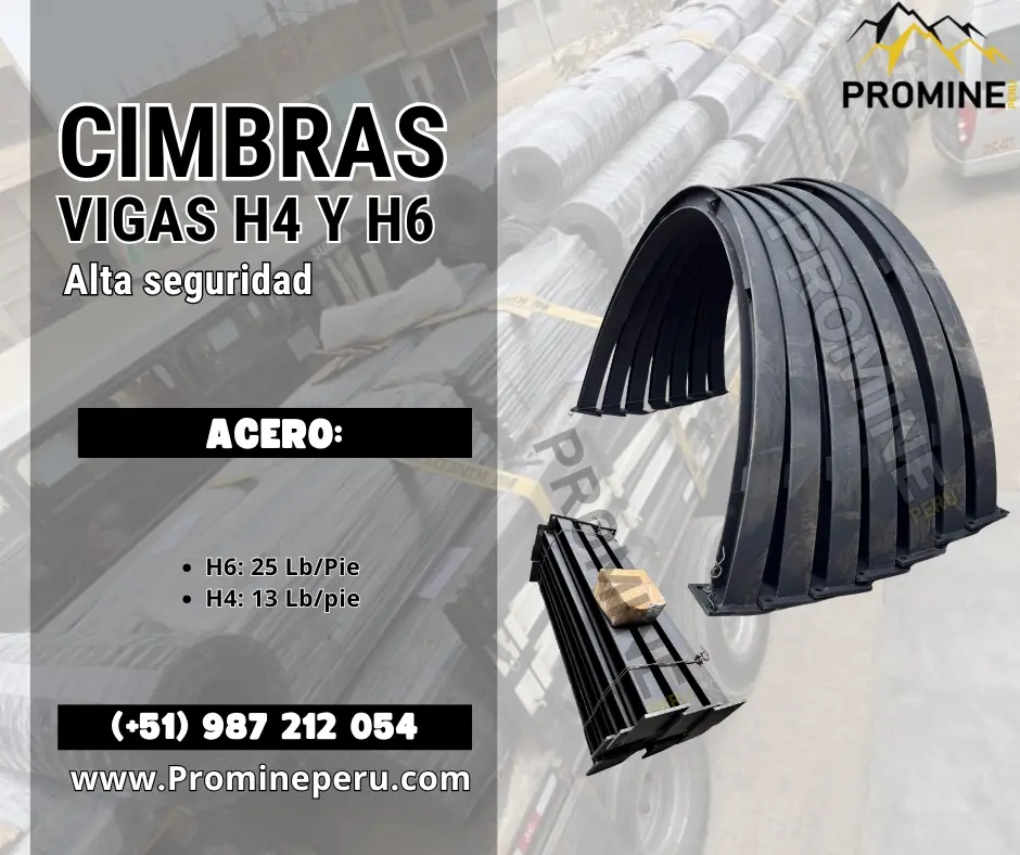 Cimbras Vigas H4 Y H6 Precisión y Resistencia