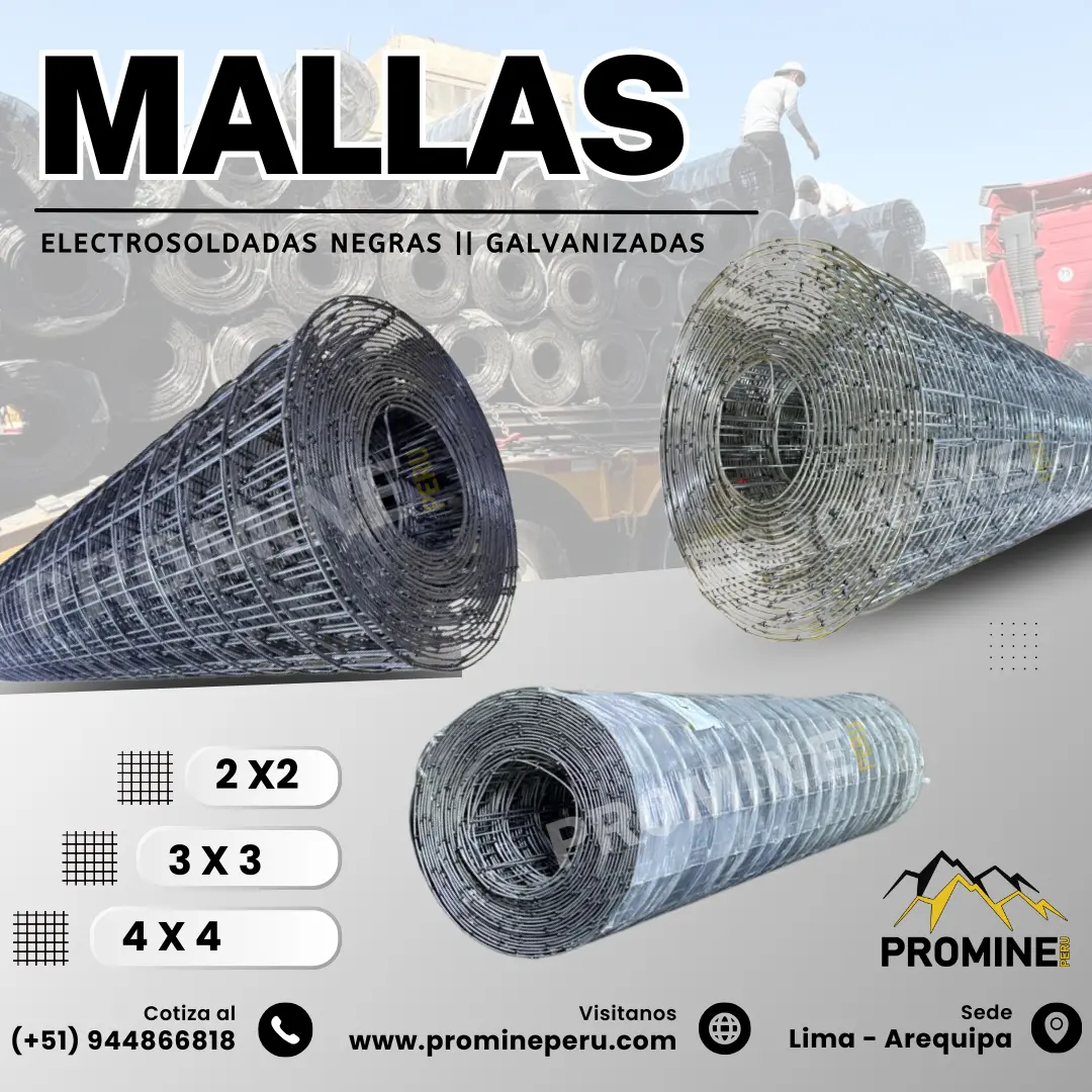 Malla Electrosoldada Refuerzo Minero Malla 