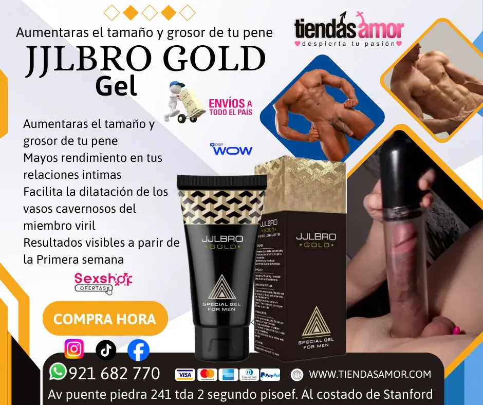 JJLBRO GOLD Gel Potencia Sexual Retardantes Juguetes 