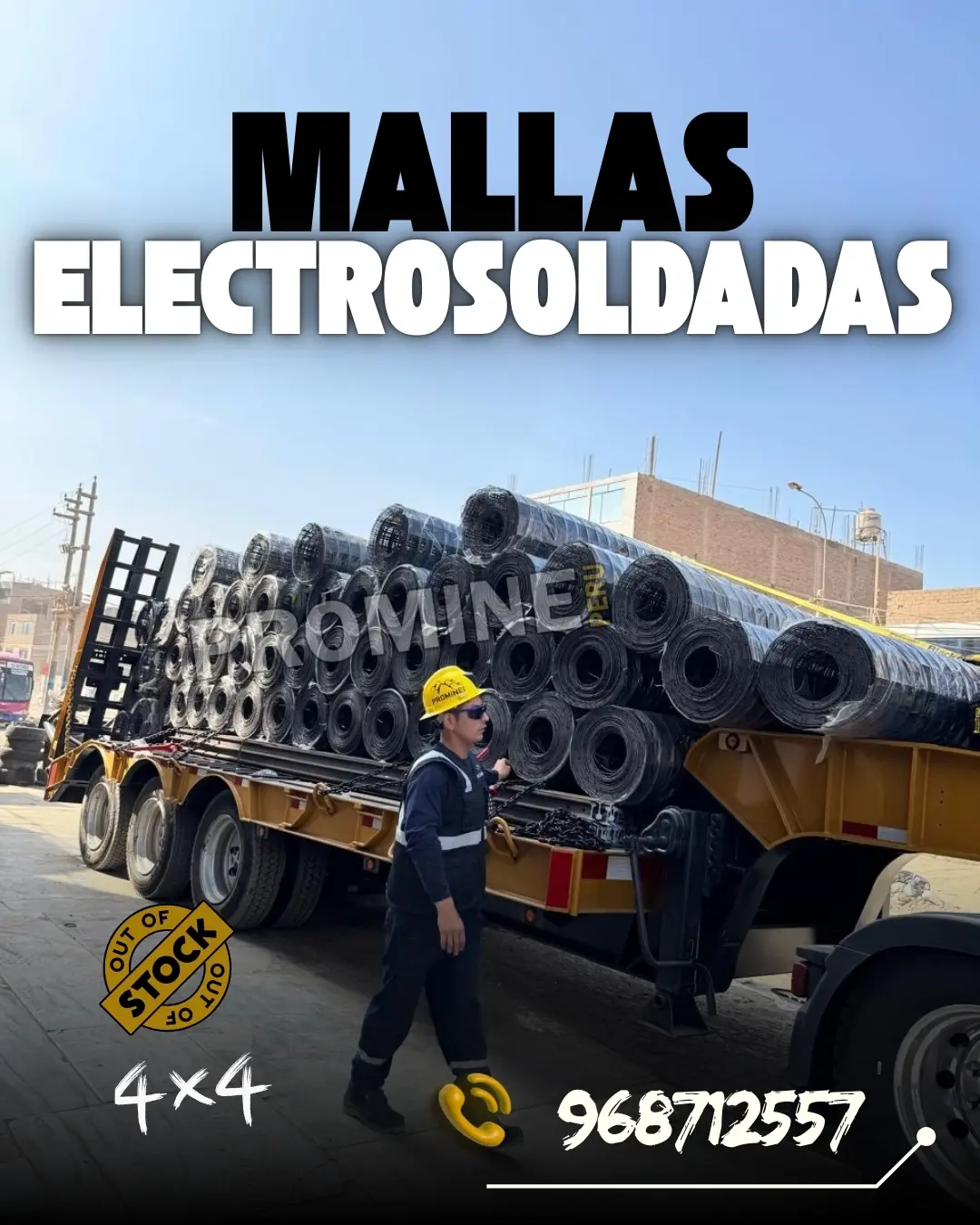 MALLA ELECTROSOLDADAS MINERIA SUBTERRANEA