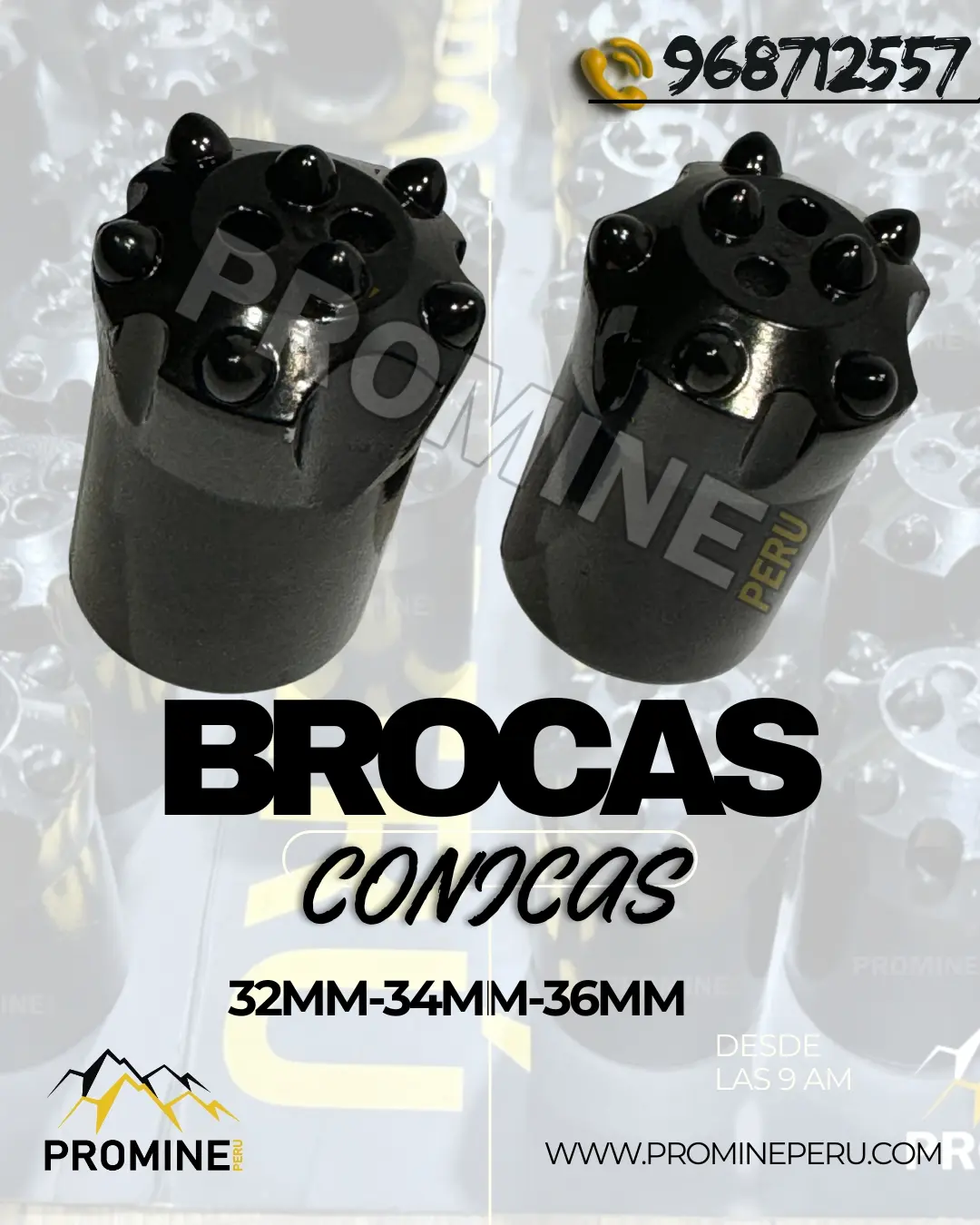 PERNOS DE ANCLAJE PRODUCTO MINERO