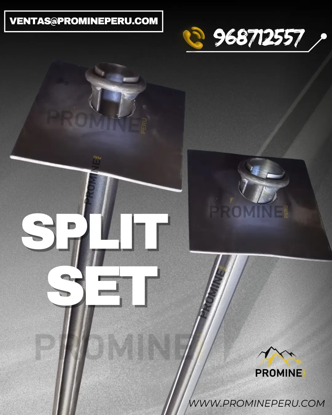 PERNOS DE ANCLAJE PRODUCTO MINERO