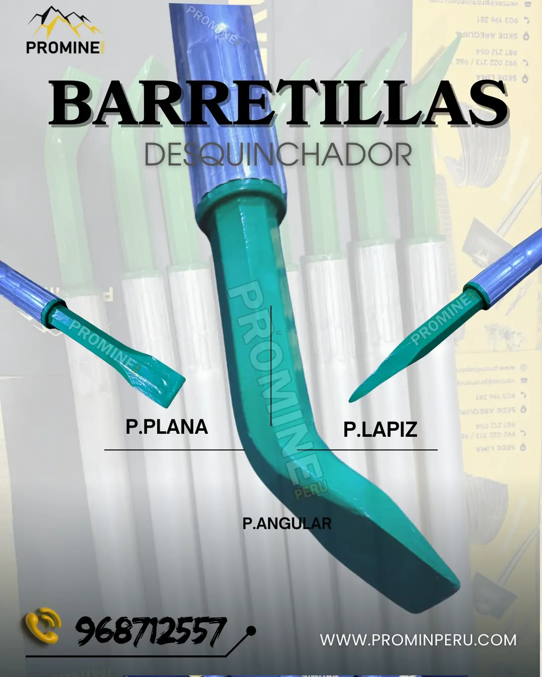 PERNOS DE ANCLAJE PRODUCTO MINERO