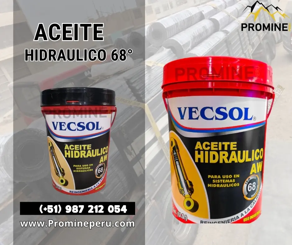 Aceite Hidráulico 68 Alta Viscosidad Profesional