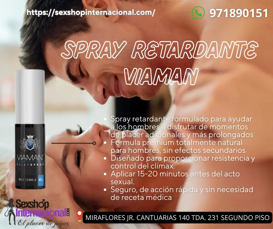 RETARDANTE SEXUALES PARA EYACULACION PRECOZ SEXSHOP LINCE